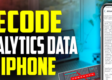 How to decode iphone analytics data